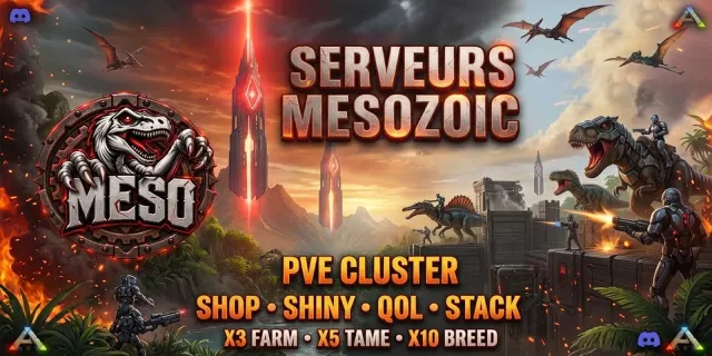 Banner de EN/FR-mesozoicserver